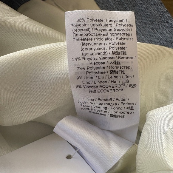 GANNI NWT Blue Melange Jacket sz 38 - Picture 7 of 7